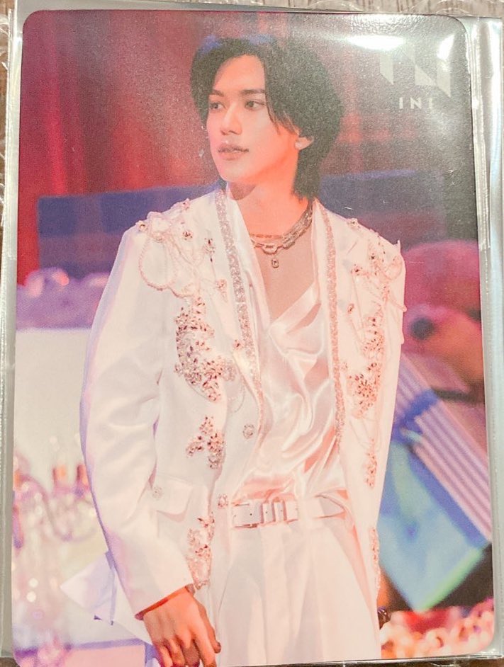 Mini__ini_'s tweet photo. INI PULSE バレトレ ユニバ 交換　#INI交換 

【譲】ユニバ 池﨑

【求】髙塚 封入以外何でも検討します

郵送のみ📮
お気軽にお声がけください🙇‍♀️ https://t.co/8xHO3fJgUy