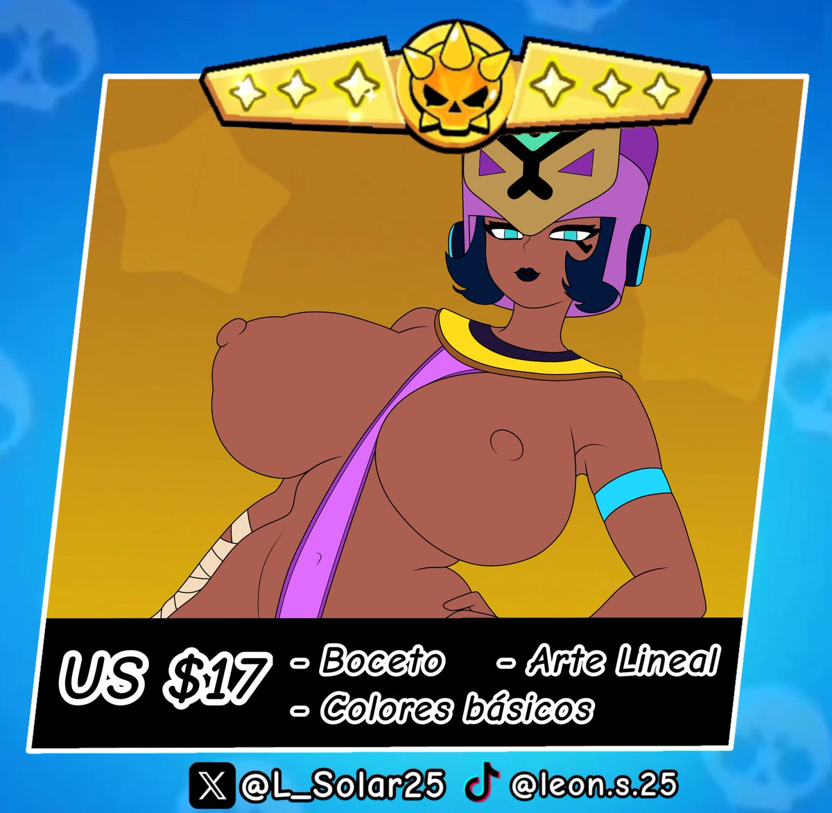 León Solar 25 (COMMISSIONS OPEN) tweet media