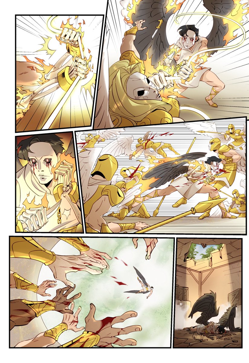 SplicerTTV's tweet image. As I promised beforehand for reaching 100 followers on Twitch, I have commissioned an artist to make a comic of my VTuber’s backstory!

Let me know what you guys think!

Thank you to @Digitkame for making this for me!

#envtuber #streaming #lore #art #backstory