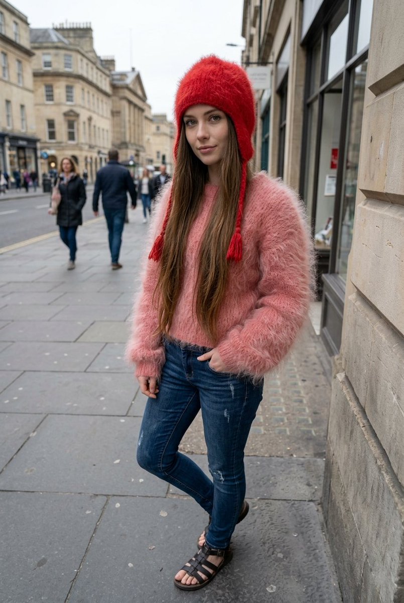 moh_ai_r's tweet photo. Red Hat Day #mohair #mohairsweater #angora #angorasweater #wool #woolsweater #fluffy #fluffysweater #fuzzy #fuzzysweater #lepull #lepullmohair #pullover #mohairpullover #ai #aigenerated https://t.co/yTNRFuCwaJ