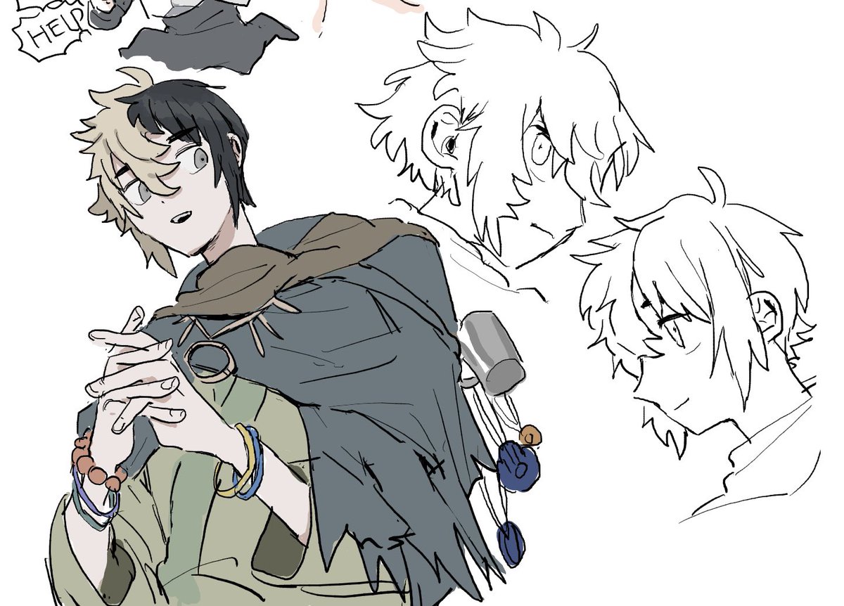 始まる前に描いてたらくがき
ネタバレとかではない 