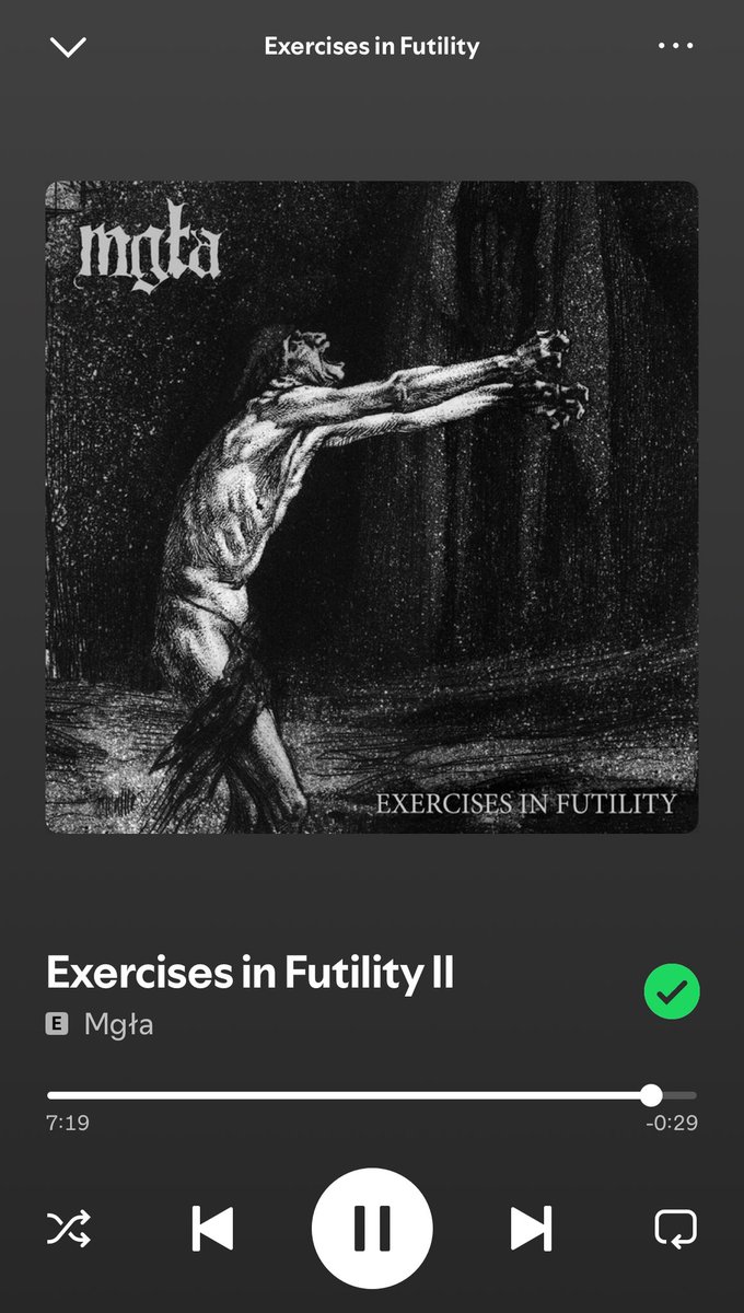 My favorite Mgła song