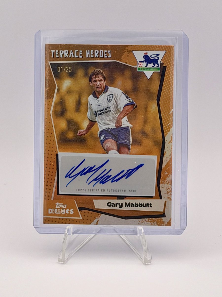THFCmemorabilia's tweet photo. Gary Mabbutt Auto /25 Orange Refractor - Tottenham - Topps Decades 1990's

£40.00 currently

5 bids

Ends Sun 26th Apr @ 11:02am

https://t.co/v1CGPvjwOo

#ad #spurs #COYS https://t.co/ngVGnzqVR8