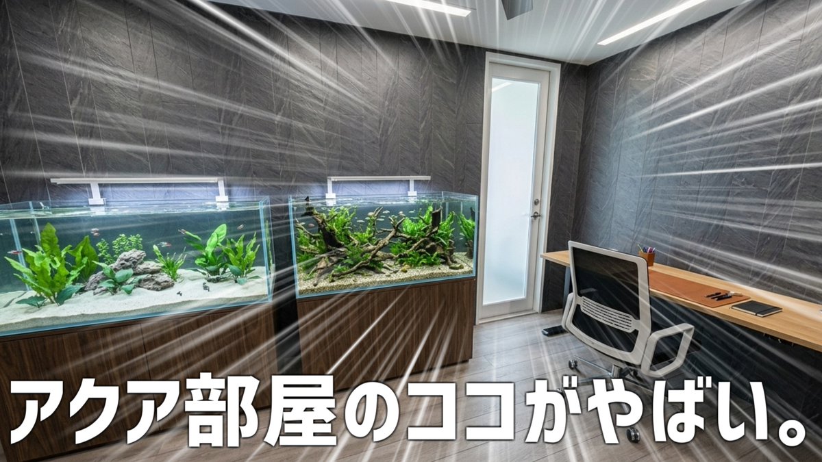 twilight1589's tweet image. 動画アップしました！
今回は皆さんのアドバイスを盛り込んだアクアリウム部屋をお見せします！
暇なときに見てやってください🤗

新居のアクアリウム部屋に扉を付ける理由。アクアライフが劇的に変わる!? #811【アクアリウム】
youtu.be/2iPbkiyHf3A