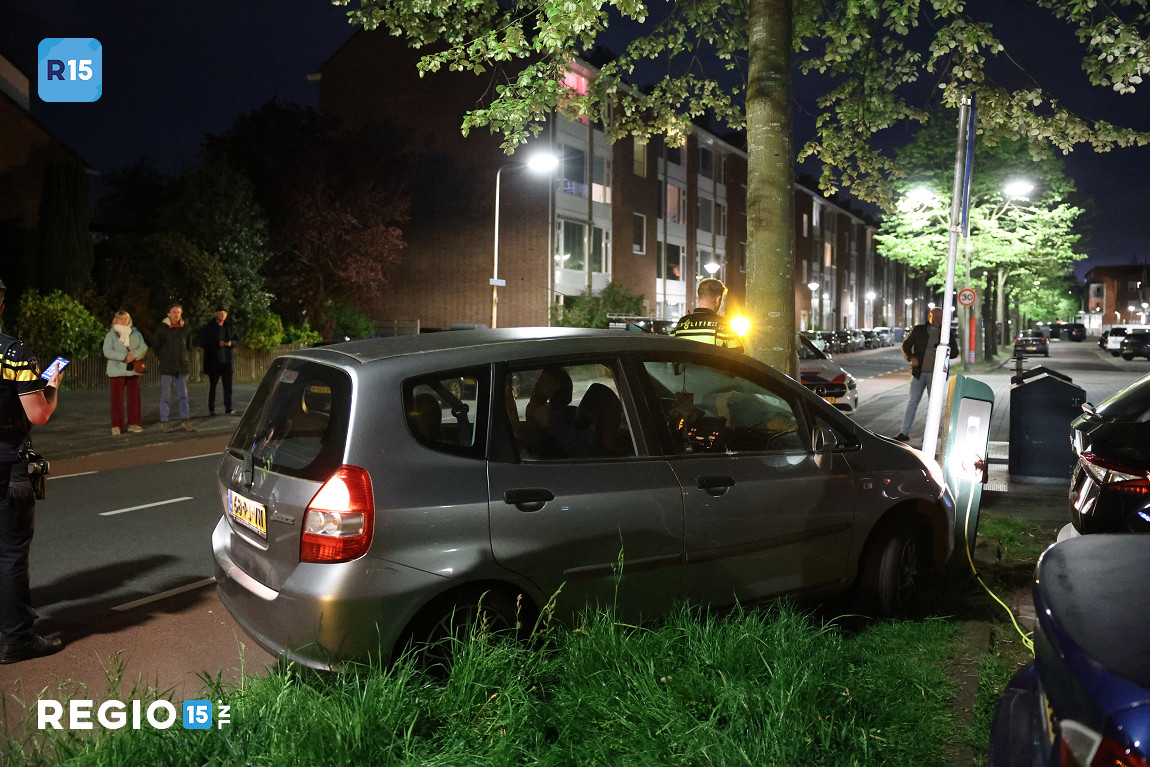 Eenzijdig ongeval Starrenburglaan Wassenaar