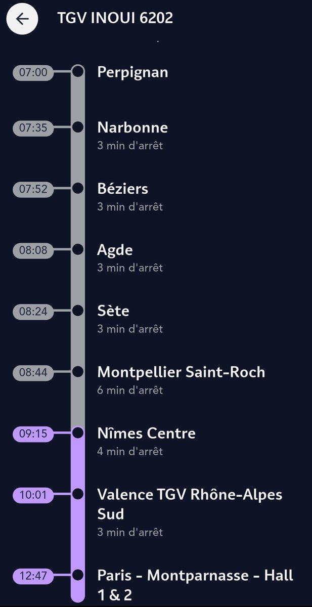 SimonBarth62993's tweet image. Concernant les TGV de Paris Lyon, le weekend du 1er Mai.

Perpignan/Barcelone ➡️ Paris Montparnasse

Zurich HB ➡️ Paris Est

Lyon Perrache ➡️ Versailles Chantiers avec desserte de Pont de Rungis (correction post précédent).

#inoui
#SNCF
