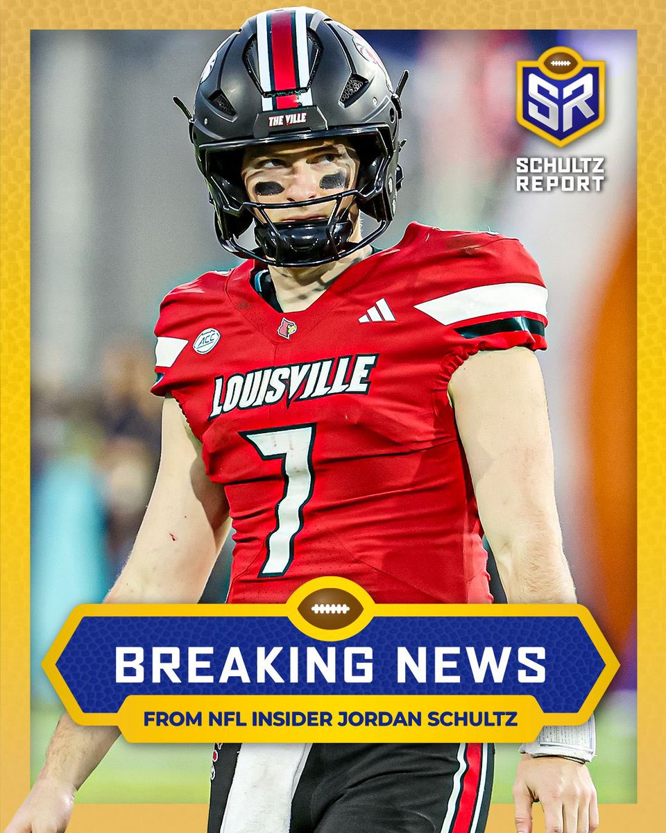 Source; Louisville QB Miller Moss is signing with the #Bears.