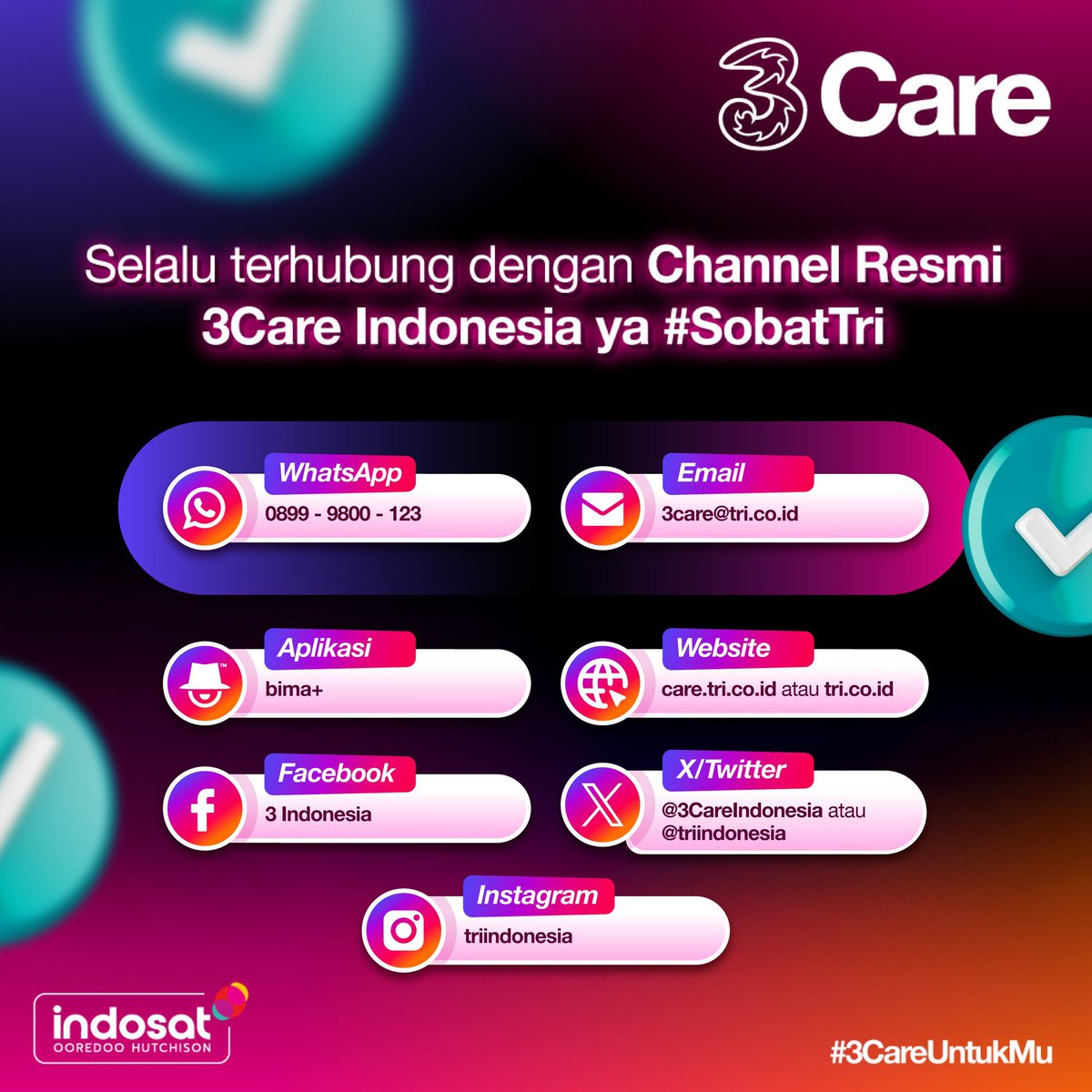 3Care Indonesia tweet media
