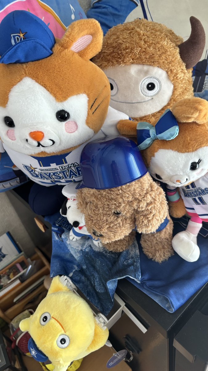 這い上がるチャッピーさんを
応援する仲間たち😆
(実に分かりにくい😅)