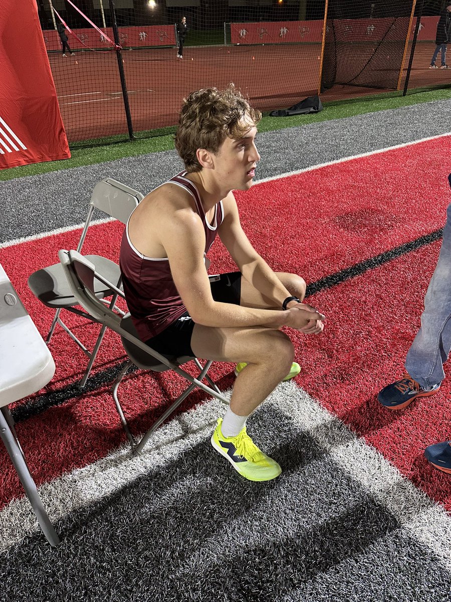 Molinexctf's tweet photo. Congratulations Isaiah 
4:17.95 Mile https://t.co/Fp408H3gio
