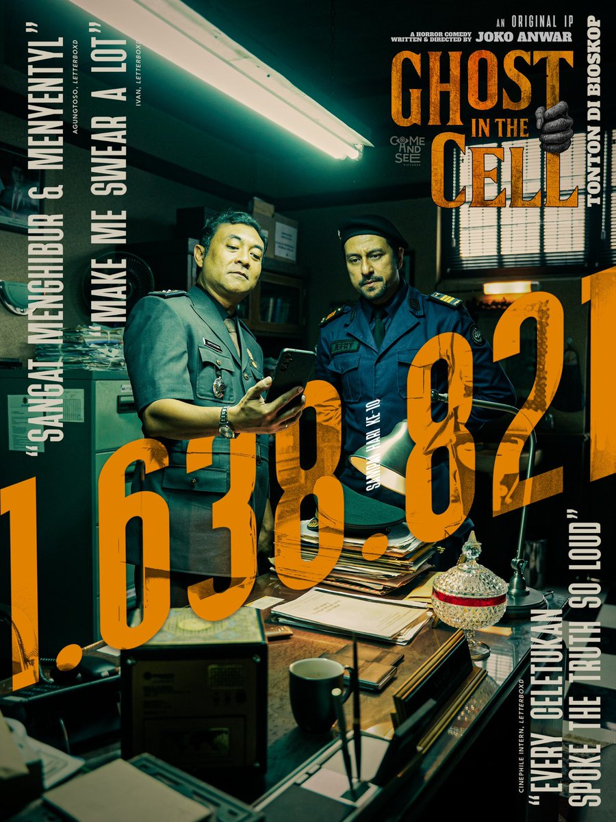 GHOST IN THE CELL - 16 APRIL 2026 DI BIOSKOP tweet media