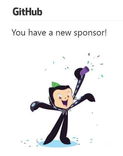 mattn_jp's tweet photo. ありがとうございます 🙂 🎉 #GitHubSponsors https://t.co/F2Rm5mg2bo