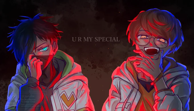 #絵ぐいて #バニラ最強卍 今はただ2人に感謝を