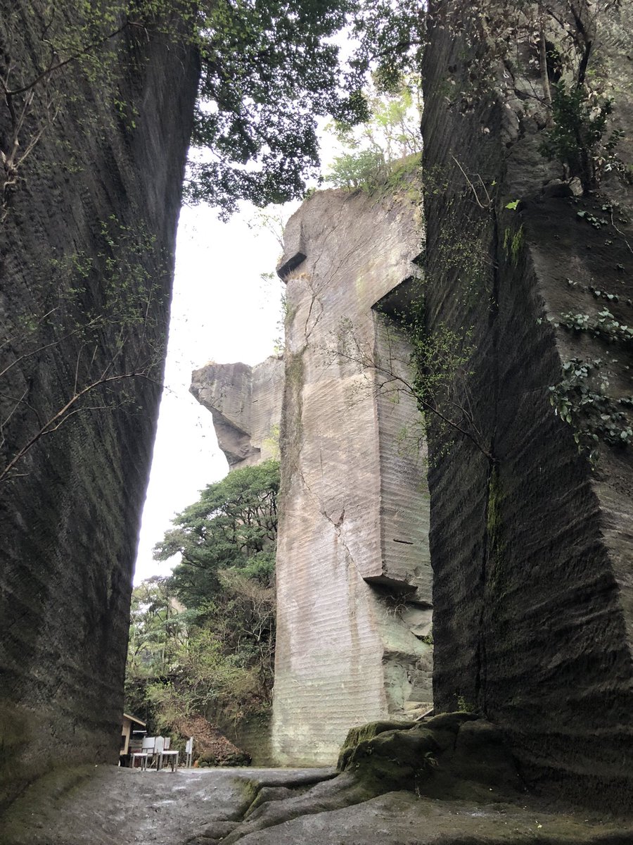 haseda7's tweet photo. 鋸山🪚
#地獄のぞき#百尺観音#ラピュタの壁 https://t.co/RGr51eQbBI