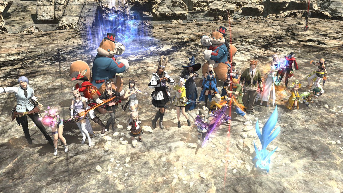 nanachi_FFXIV's tweet photo. アクセ外し下限オーボンヌ無事クリア😊
PTリスト見て蘇生ジョブ多めでわらた！
今回で紅蓮編は終わりですが次回もタイミング合えば宜しくお願い致します😊
#FCFIX
＃下限オーボンヌ
＃FF14 https://t.co/4eWOBMYVDd