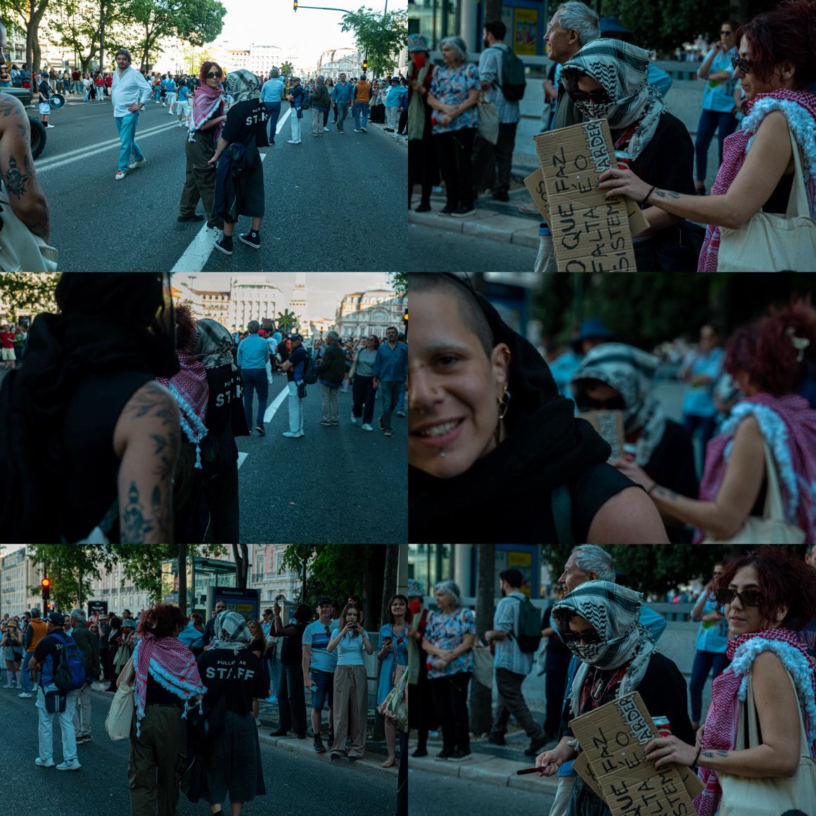 Hoje na descida da Avenida estas pessoas aproximaram-se da marcha da IL e estavam a acender o que parece ser um engenho pirotécnico para atirar. Pararam porque foram fotografadas.

A importância crucial de a IL afirmar a democracia e a Liberdade todos os anos aos intolerantes.