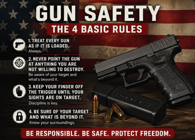 Ariana_Wrd0j's tweet image. 🧐 Gun safety is the responsibility of every citizen. What measures do you think should be taken to ensure public safety while protecting individuals' right to bear arms?

 #GunSafety #GunControl #SecondAmendment #PublicSafety #Gun