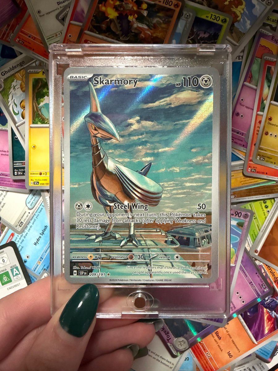 embcapital's tweet image. Today’s Surging Sparks Mega Booster (36 packs) didn’t disappoint 🔥⚡️Some solid hits pulled… and still hunting that ONE card like always 😂

#PokemonCards #PokemonTcg #SurgingSparks #PokemonPulls #CardCollector #TCGCommunity #PokemonTrade #SealedProduct #Pokemart