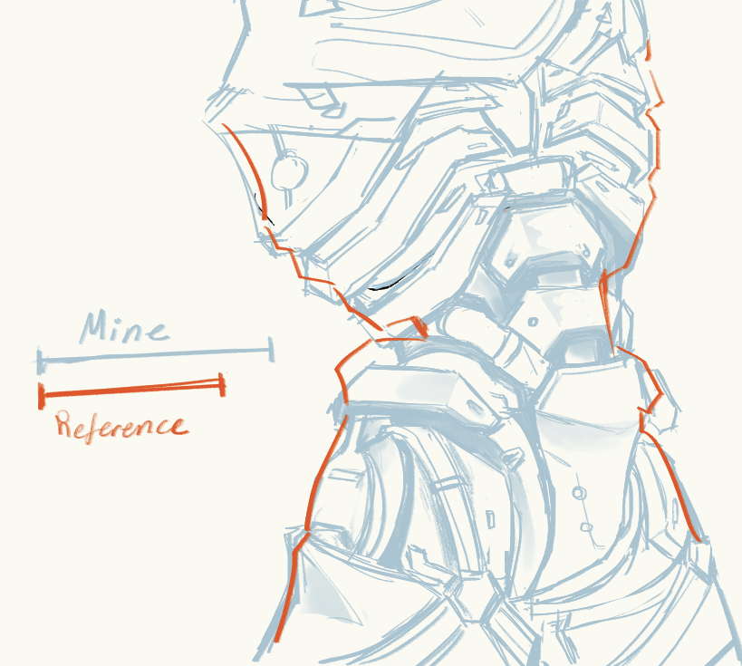 Rice_munching's tweet photo. Often when drawing Ramattra and zenyatta, I'm like:

"wow, what if I'm drawing their waist too thin?"

Then I look at their model and their waist is thinner than my drawings. https://t.co/0V5ORQV0T9