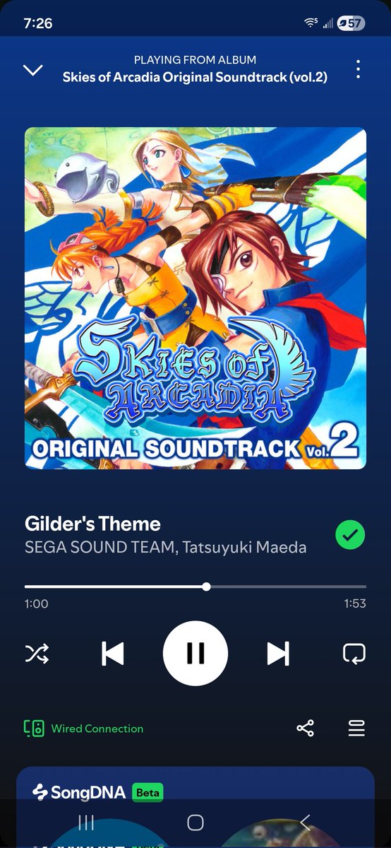 How do we spend Saturdays?  Why listening to the Skies Of Arcadia soundtrack of course!!