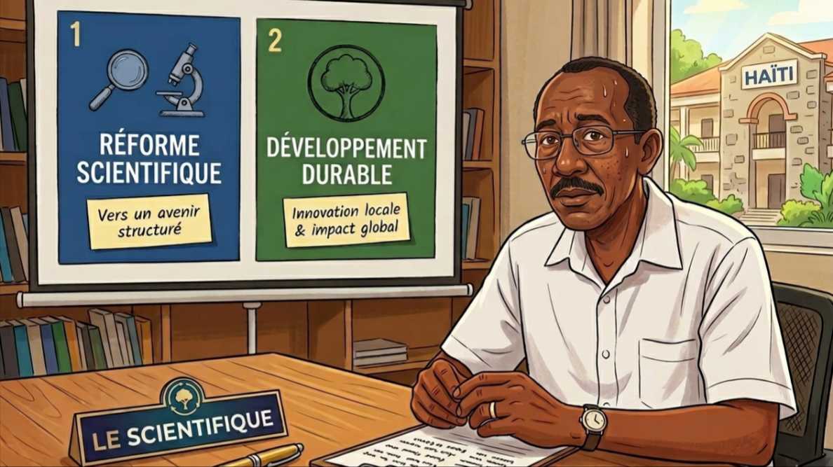 lescientifiq's tweet photo. Entretien exclusif avec Evens Emmanuel : une analyse sur l’avenir de la recherche, l’innovation technologique et le développement durable en Haïti
https://t.co/b0zYV7Vg3w https://t.co/wM6ZMqI3uq