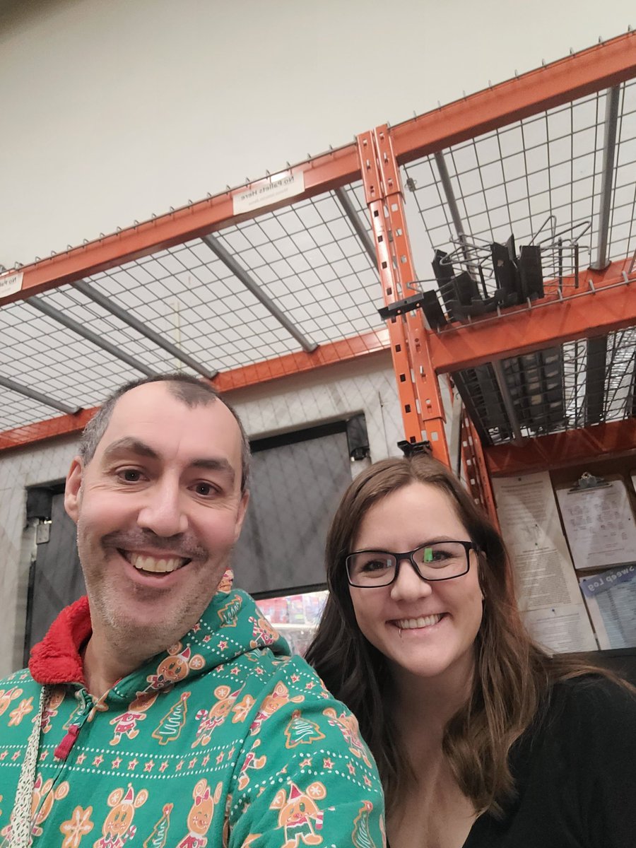 Jimmytheintern's tweet photo. Wrapping Day 2025!!! #stockingstuffersforseniors #ilovemyjob https://t.co/mRDNhHu7xb