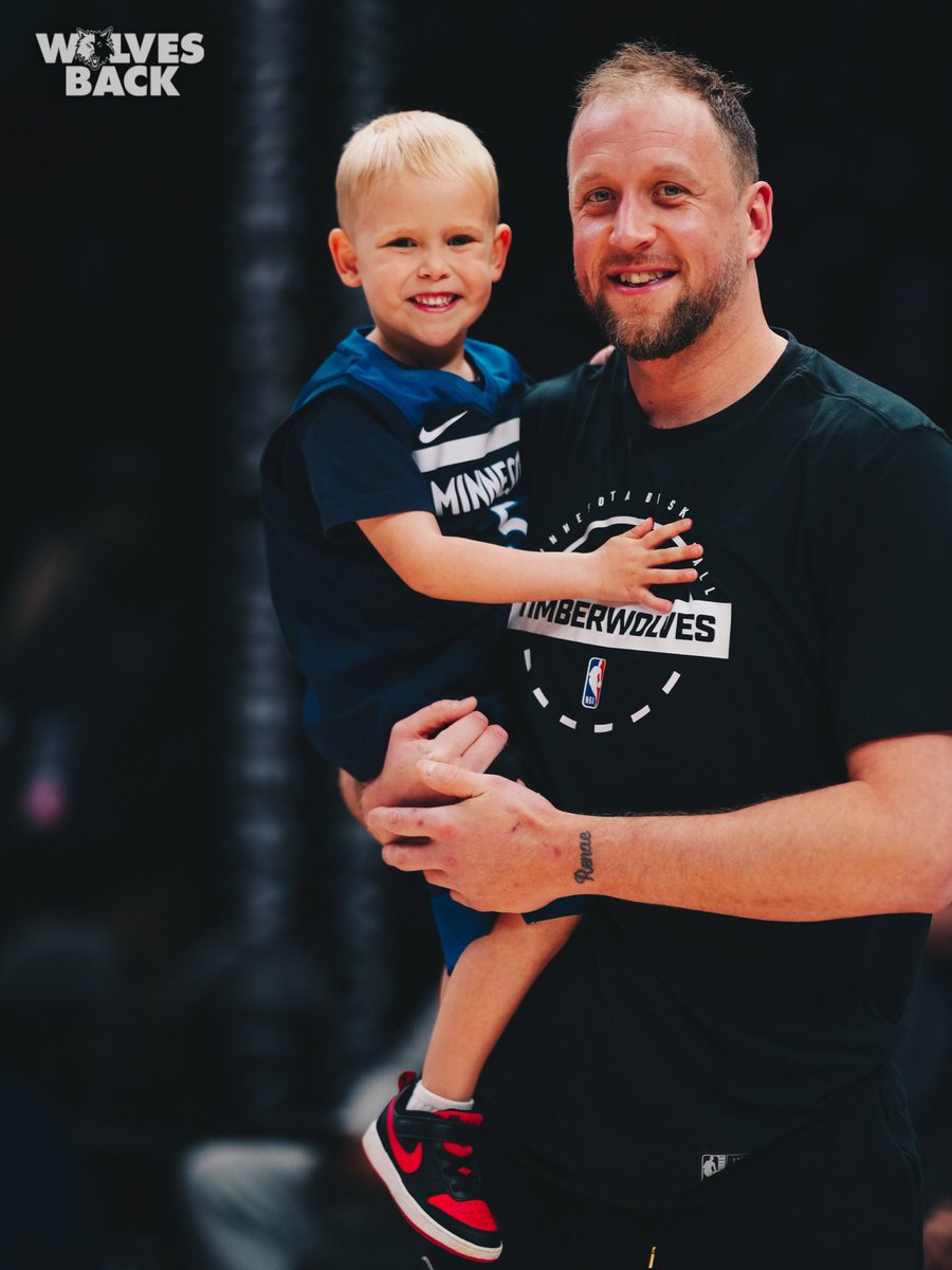 Timberwolves's tweet photo. AWEEEEEEE 🥹🥹 https://t.co/tjxpTi4iRj