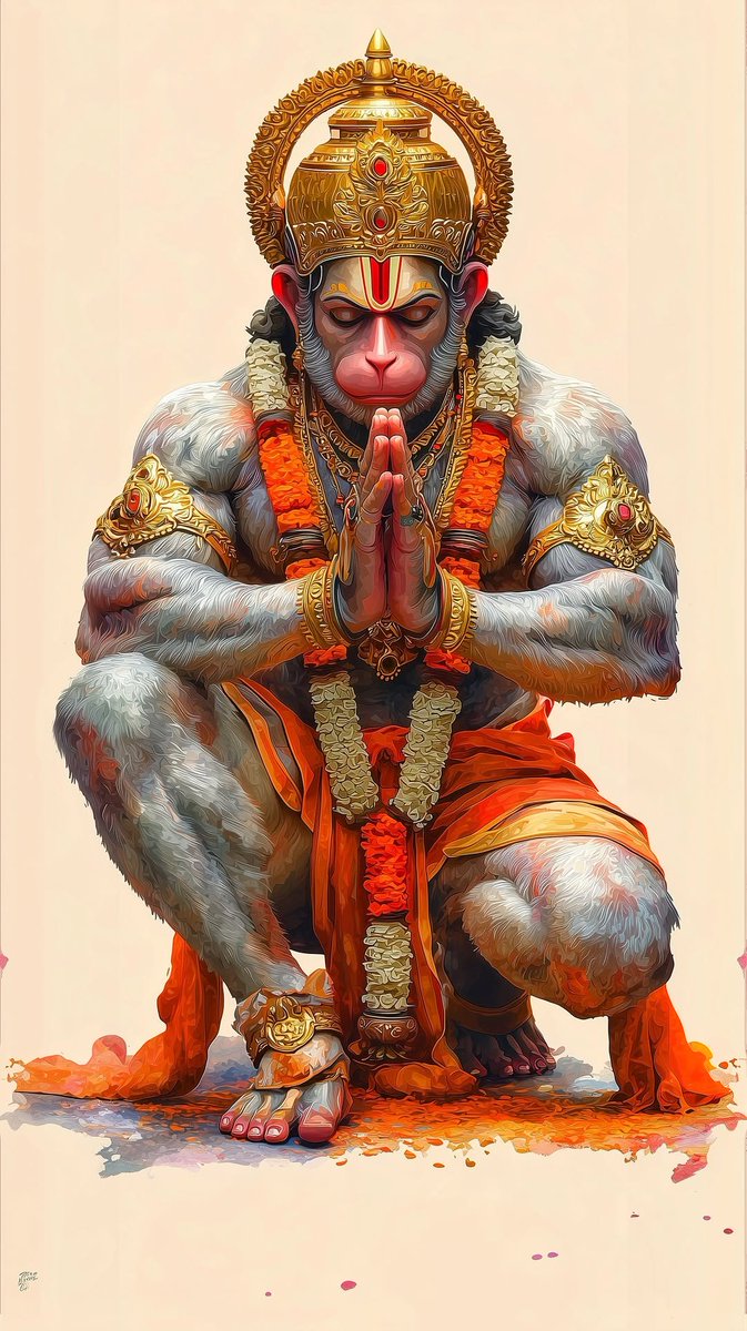 HindutvaNerve's tweet photo. तब हनुमंत भये सब जाना।करहूँ कौन बिधि सेवु सुजाना।। https://t.co/bPnzWYtAHb