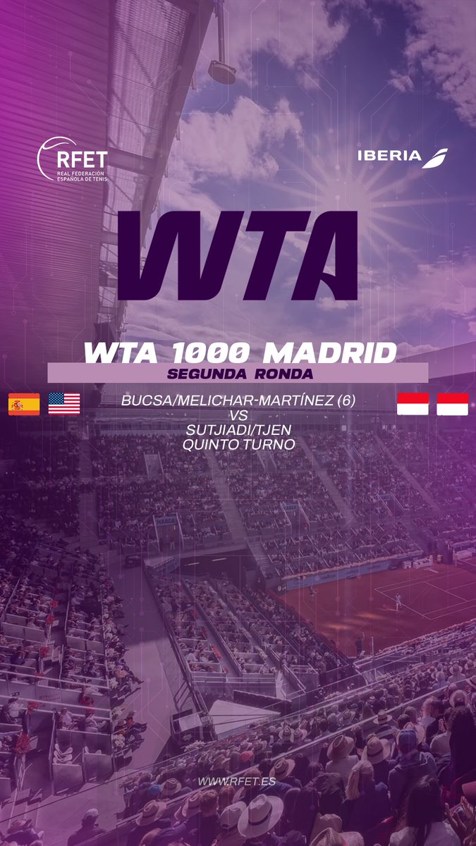 RFETenis's tweet image. 𝐌𝐀𝐃𝐑𝐈𝐃 🇪🇸 Día 6

Todo preparado para otra gran jornada en la capital

¿Empezamos? ⏳🔛

#ATP #WTA