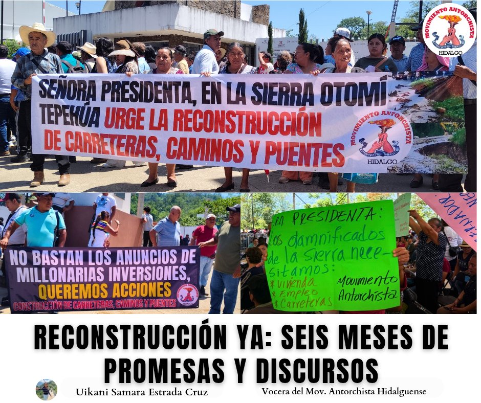 ✍️Te invito a leer mi opinión:
Reconstrucción ya: seis meses de promesas y discursos

Puedes leerla completa, aquí 👇🏼
facebook.com/share/p/1DkTKZ…