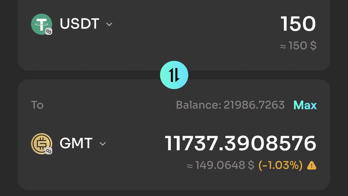 Crypto_G_Inc's tweet image. GMTの未来を信じて、GMTへの直接投資を始めます🍀*゜
 #STEPN  #GMT