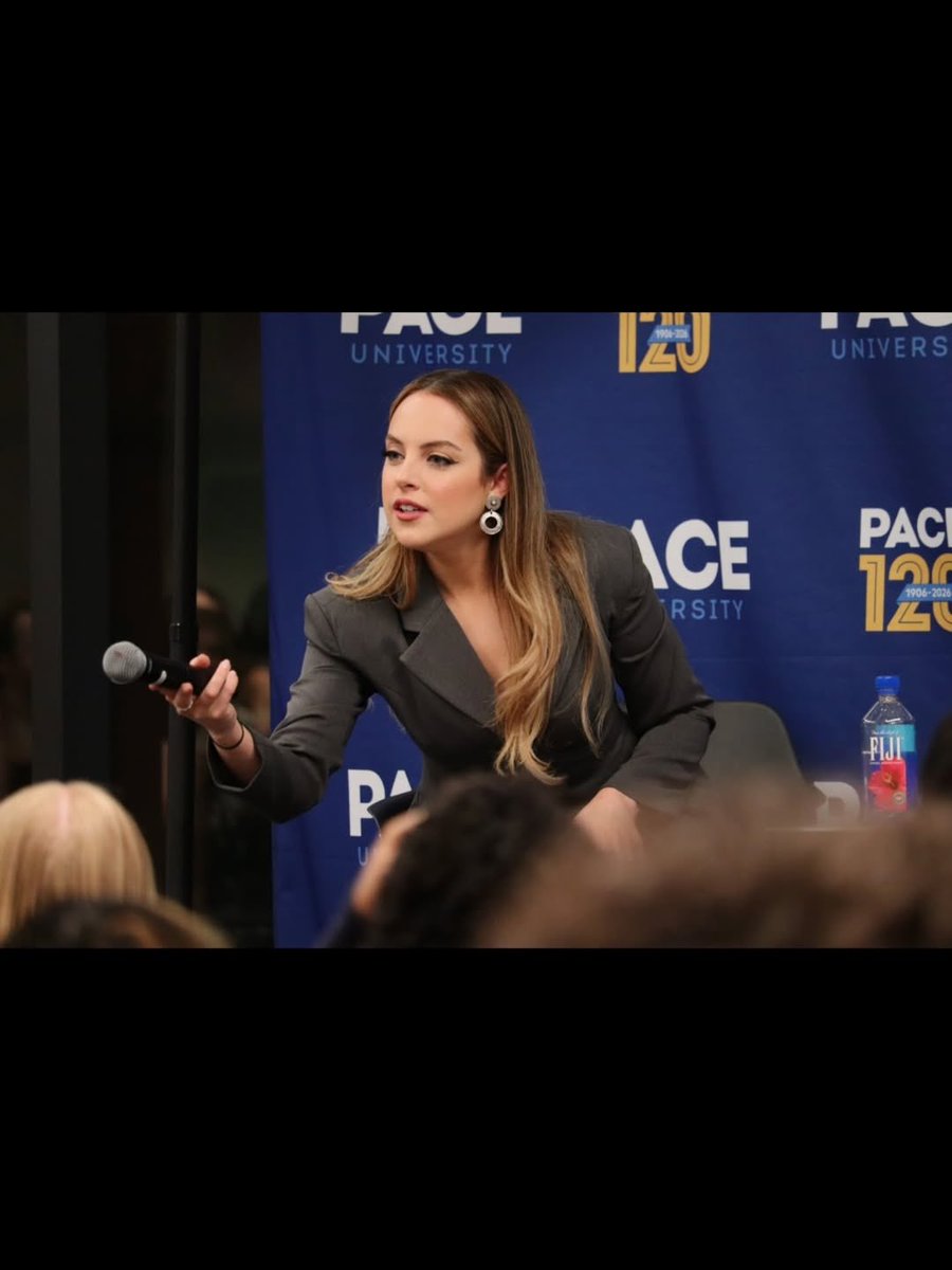 Liz Gillies at Pace University on April 16, 2026 📸
