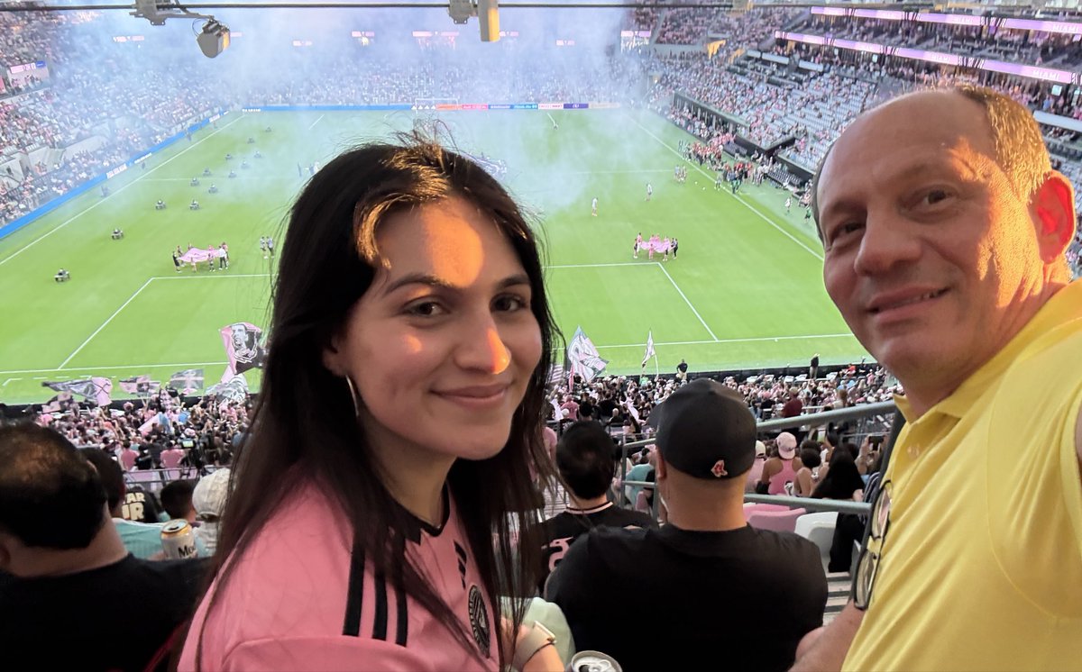 larconbri's tweet photo. Inter Miami x New England Revolution. https://t.co/MnsJde3tBX