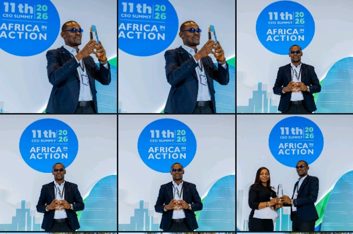 henrydanielu1's tweet photo. By the Hands of Elohim, Henry Uche, Journalist Daily Sun Newspaper, Insurance &amp; Pension beat won the English Online Category Award of the 11th Edition of the Pan-African Reinsurance Journalism Awards 2026. Held in Rwanda from 13th to 18th of April. It was a great experience... https://t.co/uhTalUgWu6