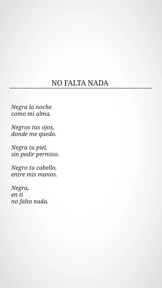 COMPULSIVO_MC's tweet image. No Falta Nada 🌻 

Las personas somos libros que casi nunca leemos; por eso escribo. 🌻

Nuevo poema.
Escrito por mí.
— @COMPULSIVO_MC

Dale me gusta, sígueme y comparte. 🌻

#poesía #PoetryInMotion #poe #poema #poemas #poem #poems #PoetryInMotion #poetry