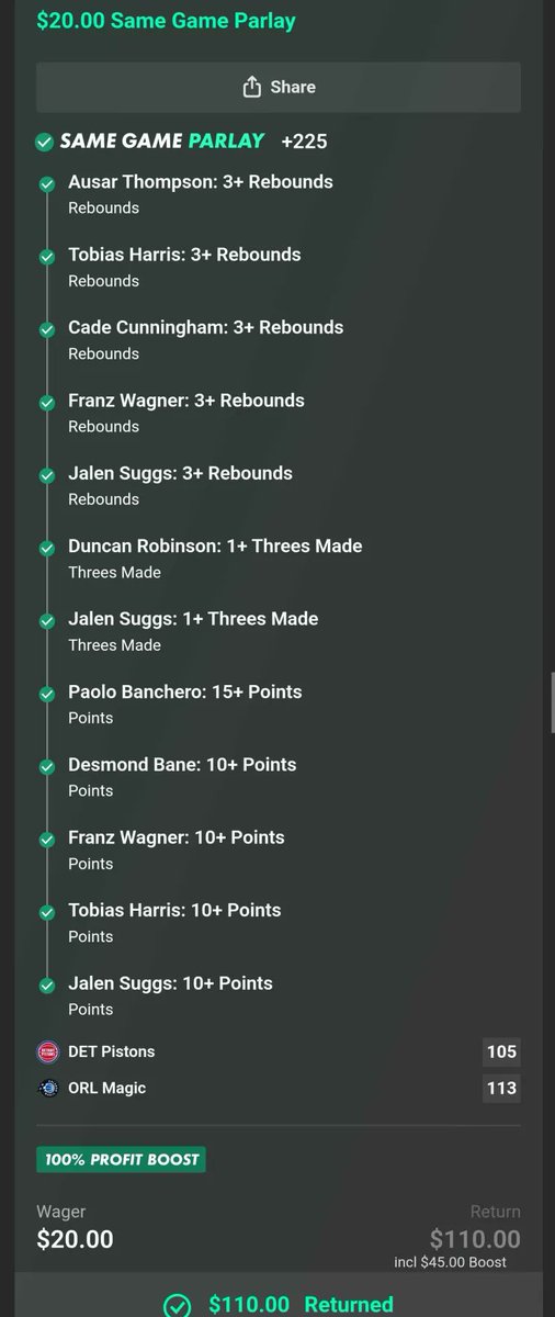 The Bet Syndicate Algorithm tweet media