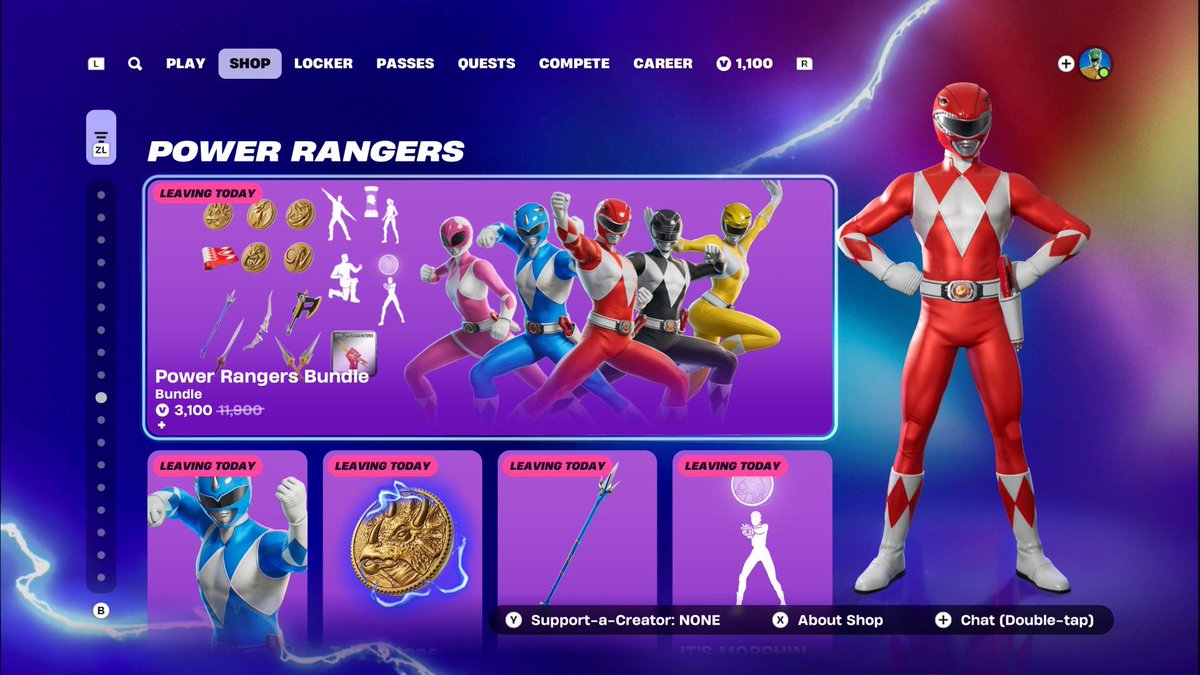 Why are you 4,000 V-Bucks?! Ugh. I really don't know if I'm buying this one. It's just getting so ridiculously expensive atp. Remember when 4 skins, 4 pickaxes, 4 back blings and 4 emotes plus a wrap was only 3,100 V-Bucks. What has happened to this value and pricing of this game