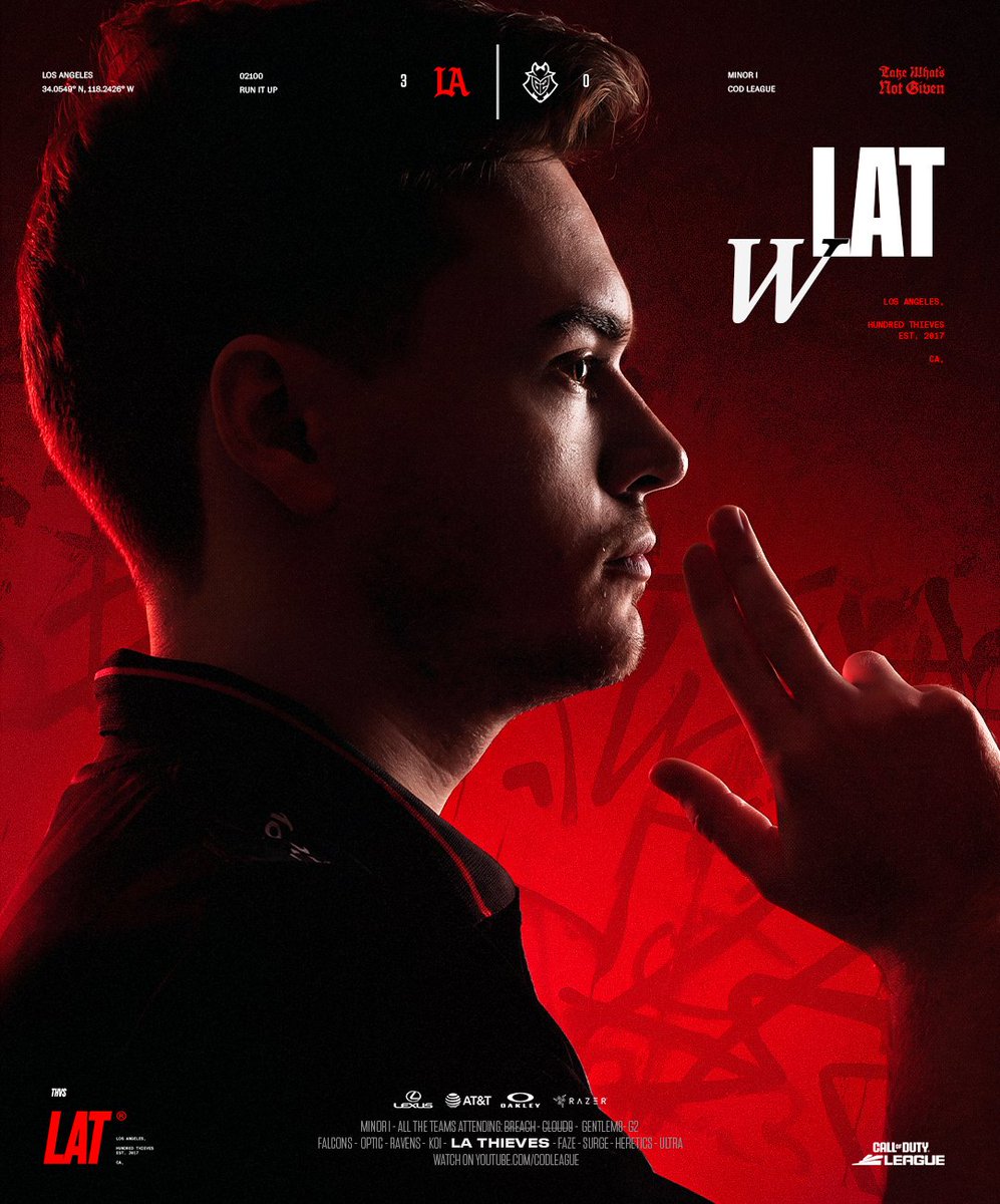 Suprale34's tweet image. ❤️🖤VICTOIRE des @LAThieves VS @G2CDL 3-0 !! #BlackOps7

-Premier match du Minor I ✅