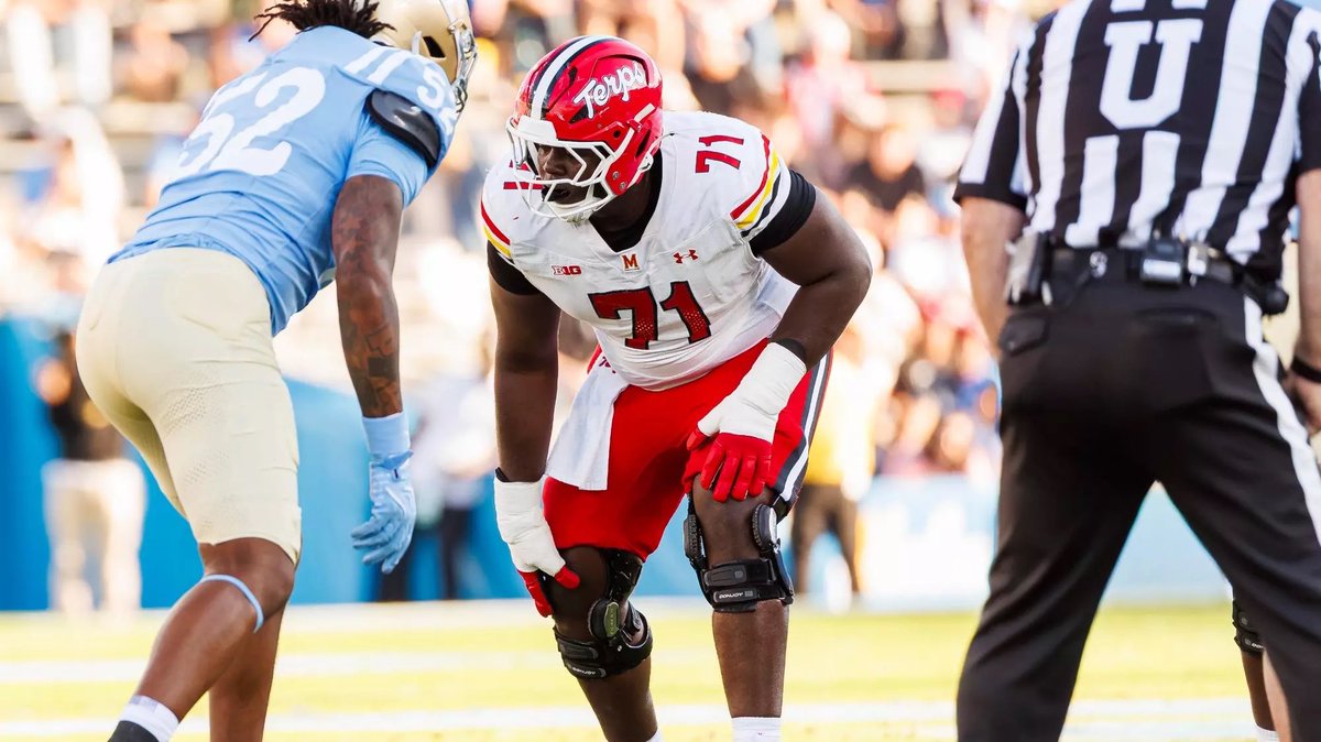 Insideblackgold's tweet photo. Trio of #Terps have signed as UDFAs so far:

• WR Octavian Smith: Ravens
• WR Shaleak Knotts: Vikings
• OL Alan Herron: Saints https://t.co/mHo2kcikGN