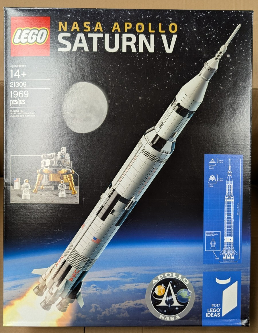 Lego_enthusiast's tweet image. LEGO 21309 Saturn V NASA Apollo Ideas - NEW

Ends Sun 26th Apr @ 6:14pm

ebay.com/itm/1683186230…

#ad #Lego #AFOL