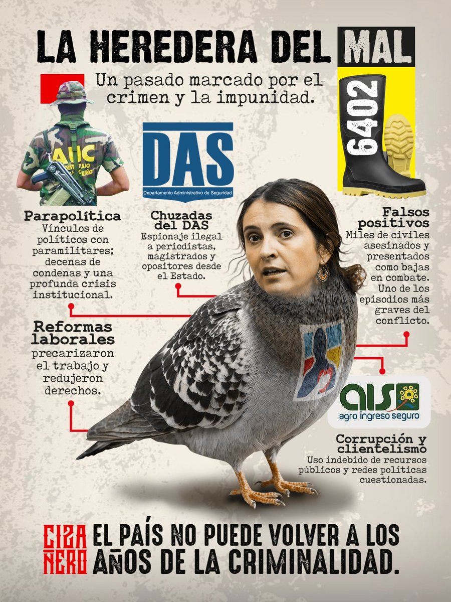 <a href="/PalomaValenciaL/">Paloma Valencia L</a> Cómo así? Uribe no había acabado con todos esos subersivos?