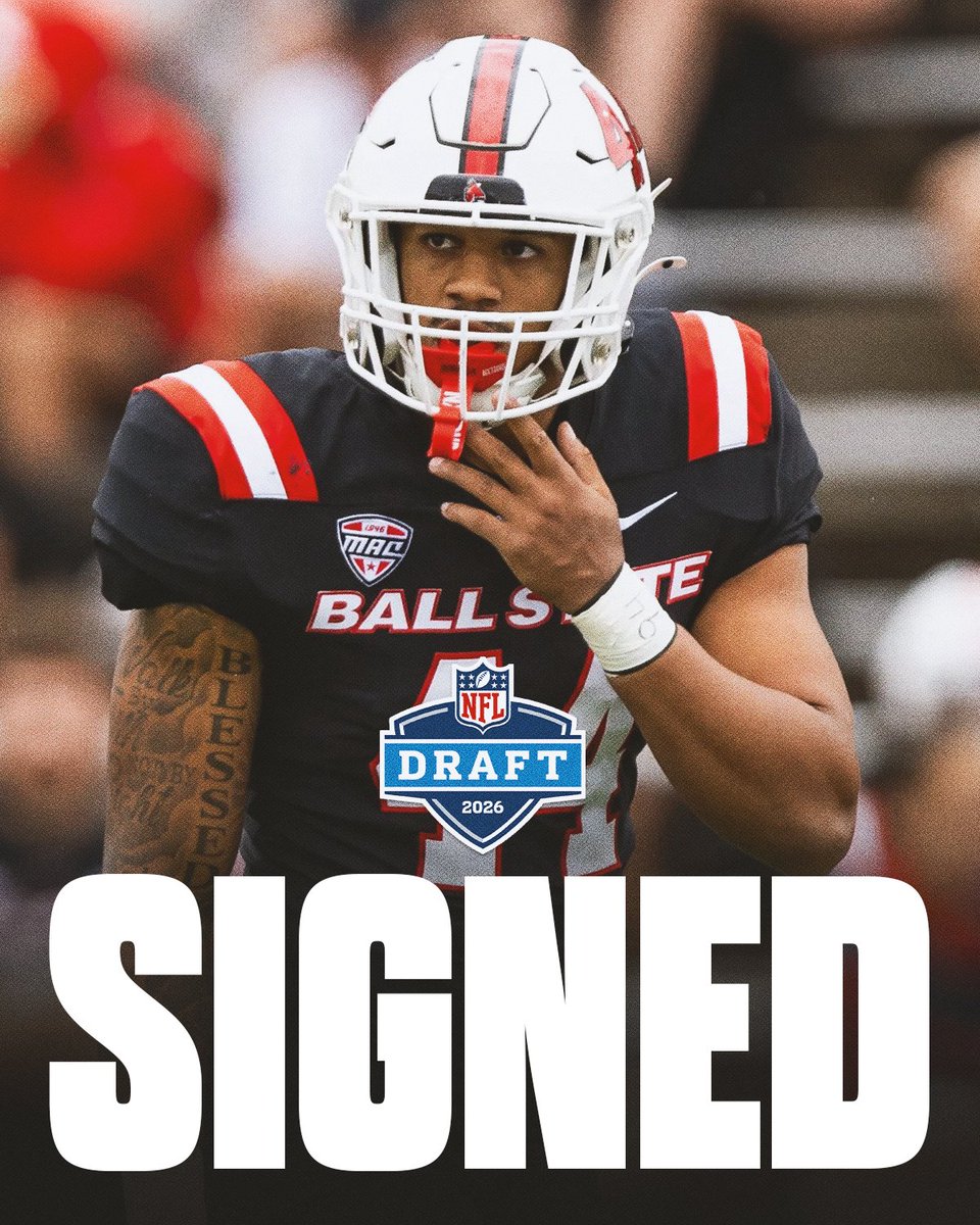 AryePulliNFL's tweet photo. Source: Ball State edge Nathan Voorhis is signing with the #Jets.

A First-Team All-MAC selection in 2025. https://t.co/OBRavn5boh