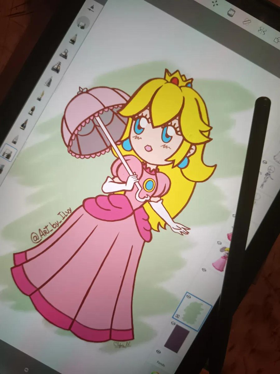 Stefy_Artist's tweet photo. Por aquí dejo mi fanart de la princesa Peach 🌸👑

(quizás le haga más fanarts 🤭)

#fanart #peach #princesapeach #ArtistOnTwitter #artbyilvy #mario #digitalart #princesspeach https://t.co/rtq1p5uepc