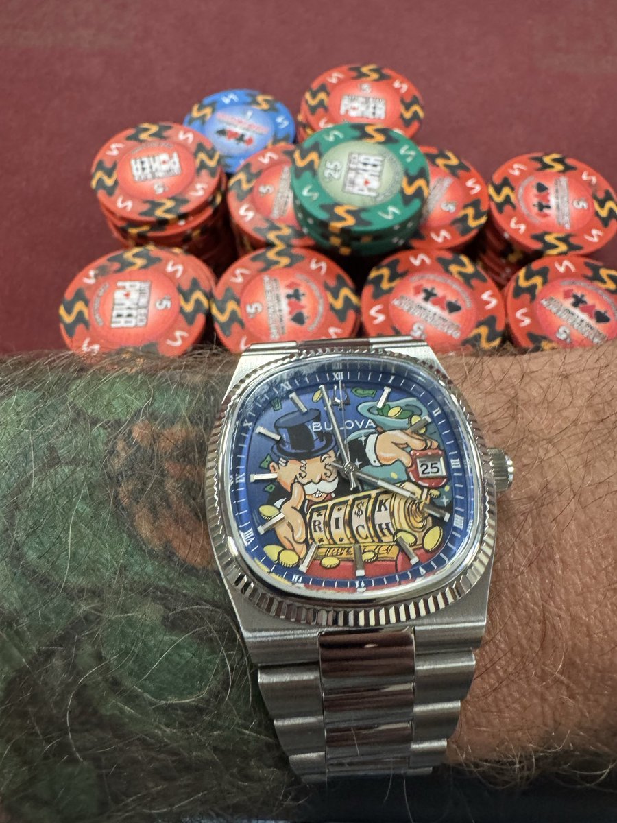 BaileyDad86's tweet photo. Solid poker room session today in Daytona, heading to Tampa tonight for some loose slots 🥴 https://t.co/vl9sYN6l9Q