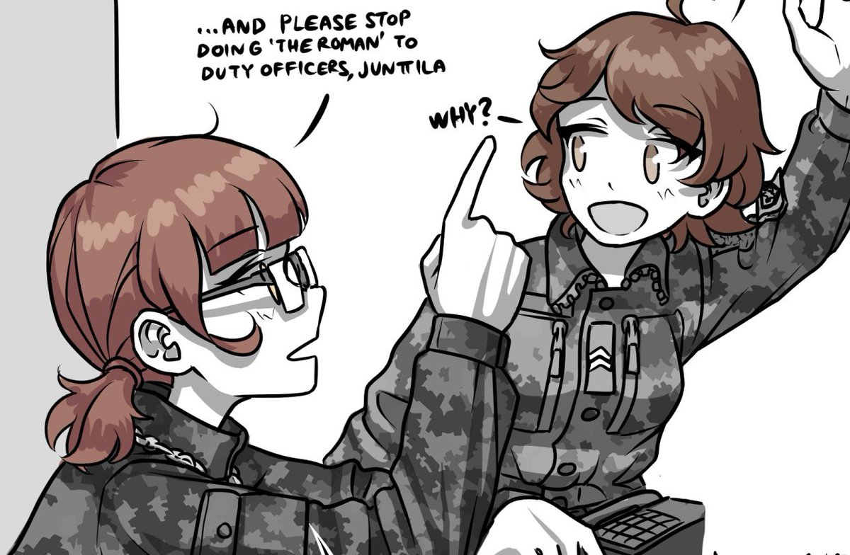 Got asked "who is my favorite anime character", and I don't care if it "doesn't count" bc she's from a autistic niche webcomic made by a Finnish guy, this answer is and will remain Junttila