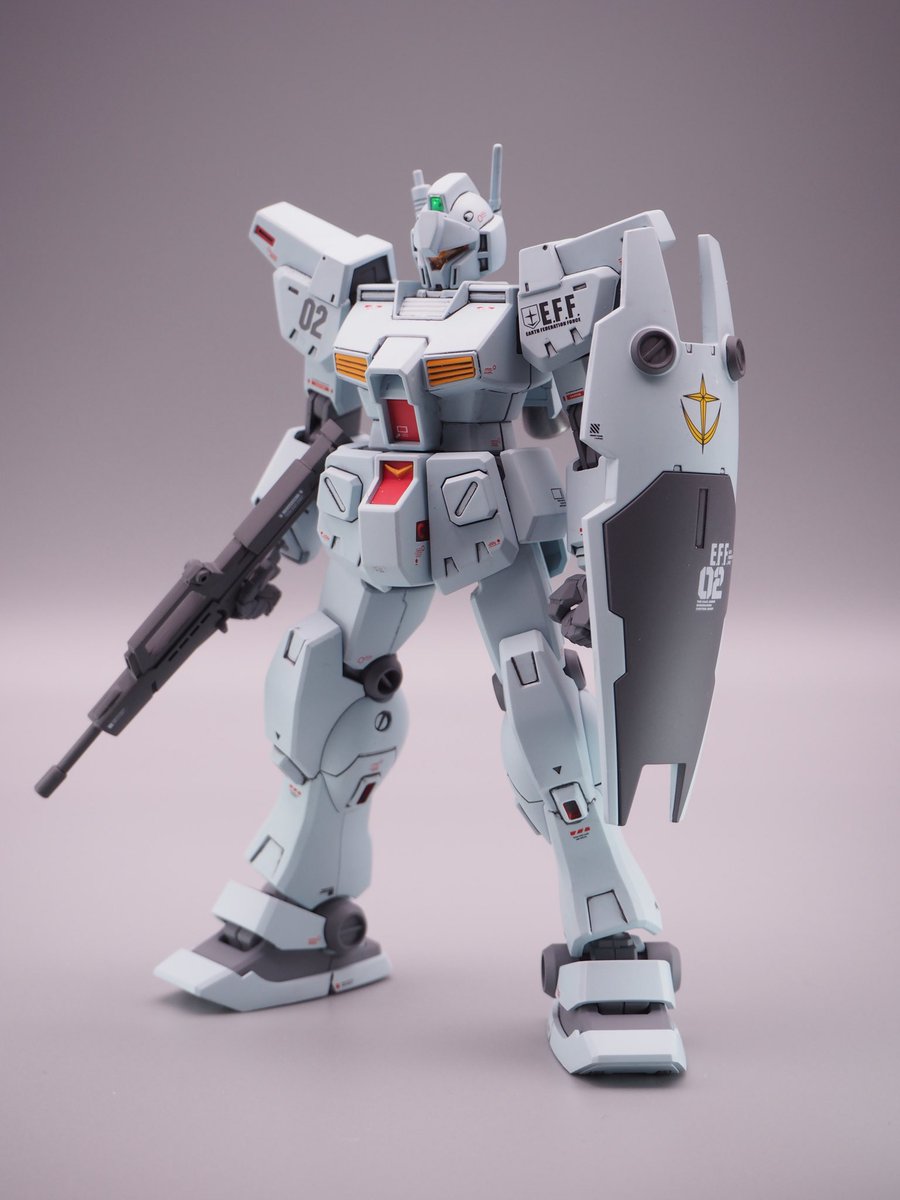 GpNkus's tweet photo. ガンプラ完成ポスト
HGジムカスタム 
調色うまくいってよかった
これでジムキャノン2いける
#ガンプラ好きと繋がりたい 
#ジムカスタム 
#ガンプラ完成品 https://t.co/jVs7u2xmOo