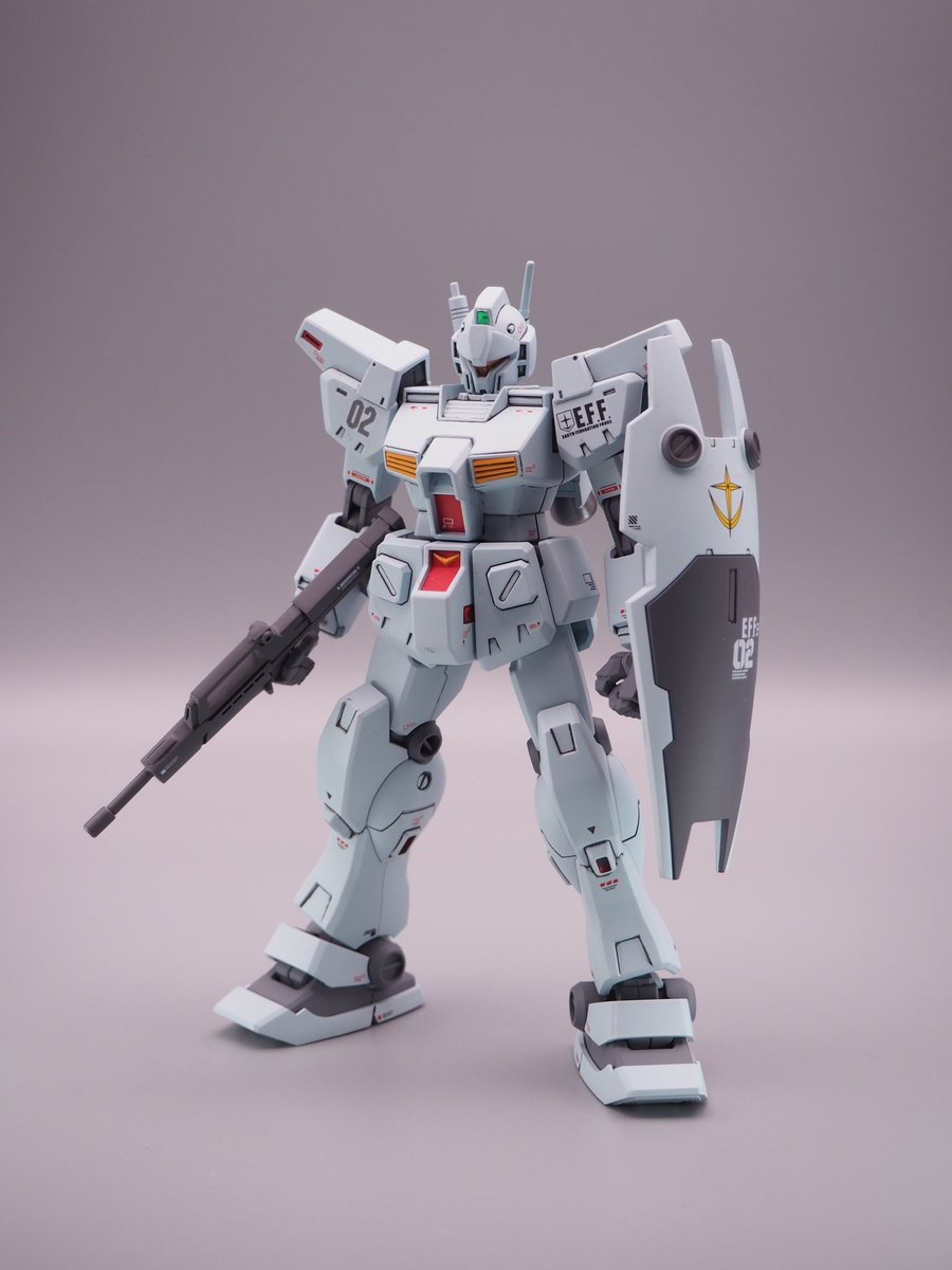 GpNkus's tweet photo. ガンプラ完成ポスト
HGジムカスタム 
調色うまくいってよかった
これでジムキャノン2いける
#ガンプラ好きと繋がりたい 
#ジムカスタム 
#ガンプラ完成品 https://t.co/jVs7u2xmOo