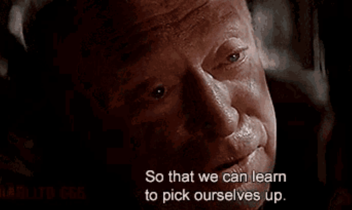 WearingTwoGowns's tweet image. "Why do we #fall, sir, so that we can #learn to pick #ourselves up !!!