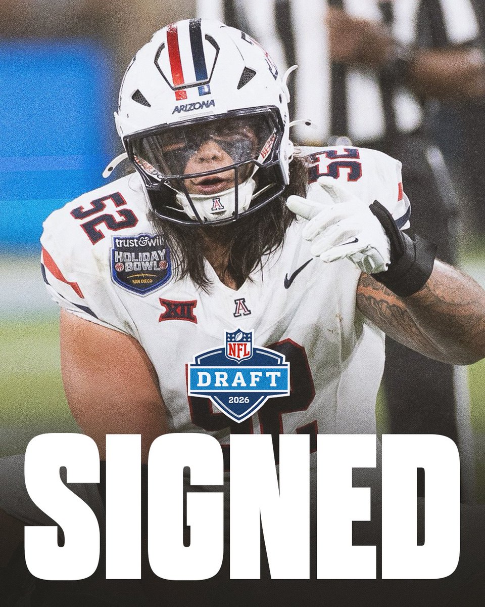 AryePulliNFL's tweet image. Source: Former Arizona center Ka’ena Decambra is signing with the #Cardinals.

Decambra stays in the desert after starting all 13 games at center for the Wildcats in 2025.