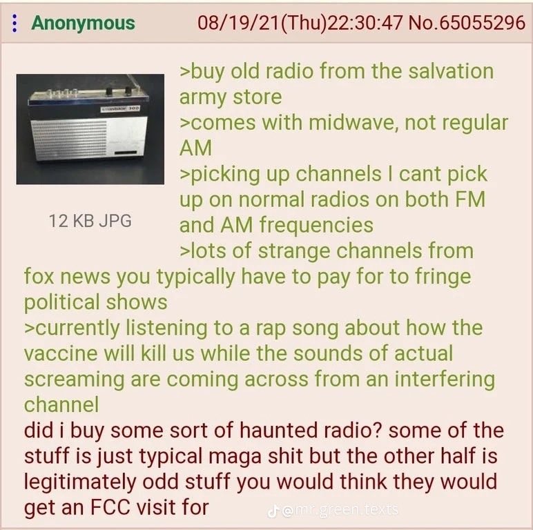 Greentext Poster tweet media